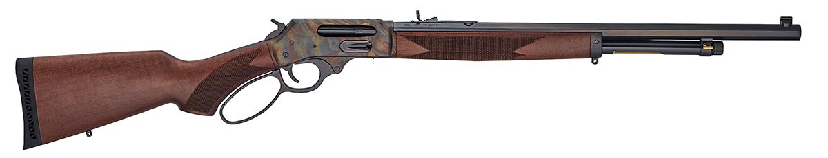 HENRY COLOR CASE HARDENED LEVER ACTION .45-70 GOV'T 4RD 22IN BARREL H010GCC - Win Repeating Arms Promotion